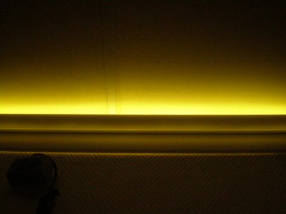 Скрытое освещение потолка светодиодами