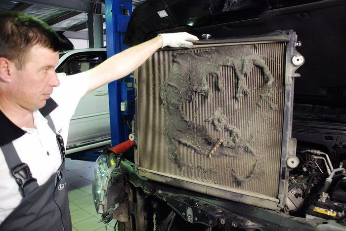 Очистка системы охлаждения автомобиля ВАЗ